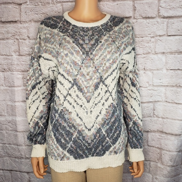Vintage Sweaters - Vintage marble sweater